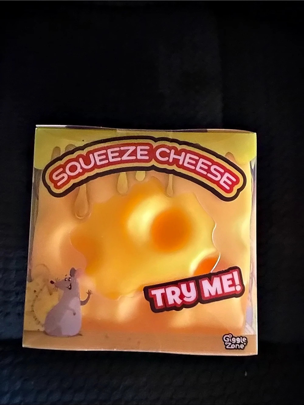 Sunny Days Squeeze CheeSeb Squeeze Toy in Yellow NWT